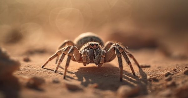 spooky-arachnid-crawls-with-dangerous-yellow-leg-generated-by-ai_188544-38147